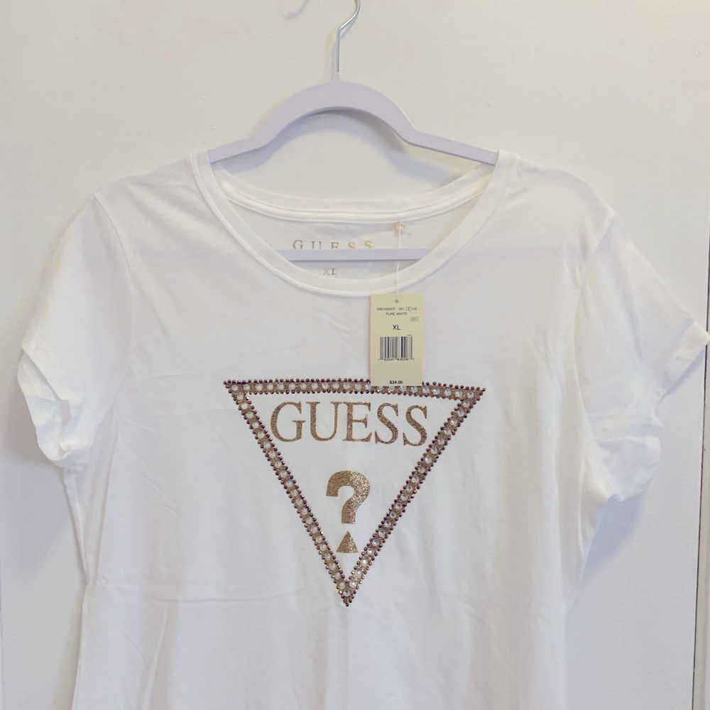 NWT GUESS sparkly teeshirt!